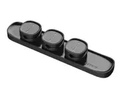 Magnetic Protector Cable Clip Desktop Tidy Cable Organizer USB Charger Cable Holder Cable Management - Black
