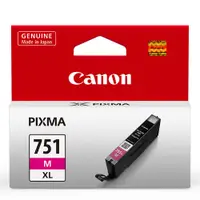 在飛比找陽信商店街優惠-Canon CLI-751XL M 原廠紅色高容量墨水匣 適