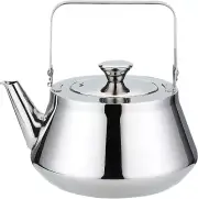 2.1 Quart Stainless Steel Teapot with Infuser a Modern, Minimalist Style