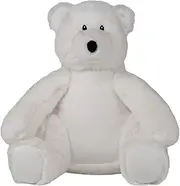 Mumbles Printme Eco Friendly Polar Bear Teddy Bear (UK Size: M) (White)