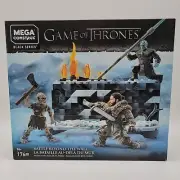 Game of Thrones Mega Construx Battle Beyond The Wall Jon Snow Night King Figures