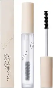 Brow Styling Gel - Clear Cosmetic Gel, Makeup Fixer | 3.5ml Fast-Setting Bottle with Smudge-Resistant Texture, Precise Eyebrow Enhancer for Routine & Lasting Hold During Active Use