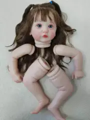 24in Unassembled Handmade Reborn Baby Doll Kits Painted Girl Toy Realistic GIFT