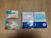 Handmade, Kimono Remake, Pocket Tissue Covers (2) with Pocket Tissue (24)