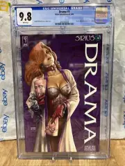 Drama #1 CGC 9.8 Lisner (Jun 1994, SIRIUS Entertainment) fire comic graded