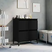 Sideboard Black 60x35x70 cm Engineered Wood Dining Storage