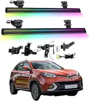 BJOHQ Electric Running Boards Compatible for MG GS 2015-2019 with Light, SUV, Off-Road & Pickup Trucks - Retractable Truck Steps & Nerf Bars