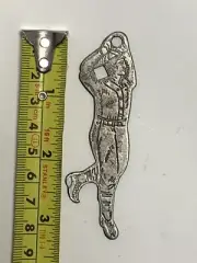 COKE COCA COLA BASEBALL PLAYER BOTTLE OPENER CANTON CITY OHIO BEER POP SODA