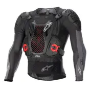ALPINESTARS BIONIC PLUS V2 PROTECTION - BLACK/ANTHRACITE/RED