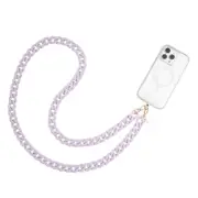 Case-Mate Lavender Crossbody Chain Holder Strap For Universal Mobile Phones