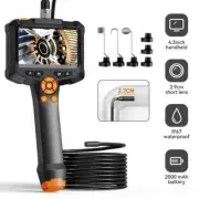 4.3 Inch Industrial Endoscope Camera HD 1080P IP67 Waterproof Borescope for Car