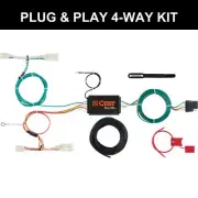 CURT 2016 Hyundai Elantra Limited Custom Wiring Harness with 4-Way Flat Output