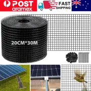 30m Solar Panel Bird Proofing KIT Stainless Steel Mesh OR 100 Aluminium Fastener