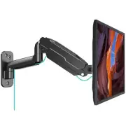 Single Monitor Wall Mount for 13 to 32 Inch Computer Screens Gas Spring Monit...