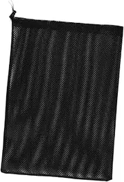 Water Pump Filter Bag Large Drawstring Mesh Bag for Fish Tank Outside Garden