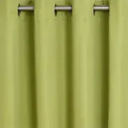 Bennett Uncoated Textured Plain Eyelet Curtain 220cm & 250cm Drop