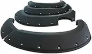 TradiesChoice 4X4 Jungle Fender Flares Matte Black for Ford Ranger PX2 2015 2016 2017 2018 Guard 3M Tape