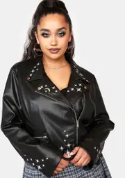 [HOROSCOPEZ] Plus Up For The Challenge Moto Jacket