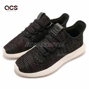 Adidas 慢跑鞋 Tubular Shadow CK W 女鞋 黑 白 針織鞋面 運動鞋 三葉草 愛迪達 AQ0886