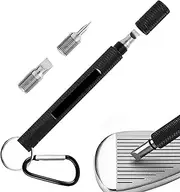 Groove Sharpener Golf | Precision Golf Sharpener Tool - Golf Club Accessories, Golf Club Cleaning Tool for U and V-Grooves, Restore Your Old Irons