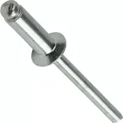 Aluminum Pop Rivets 5/32" x 3/8" Flat Countersunk Head Blind 5-6 Qty 2500