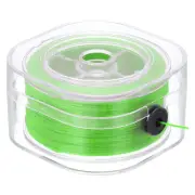 1 Pcs Flat Stretchy Bracelet String, 0.8mm 109 Yards Crystal Elastic, Green