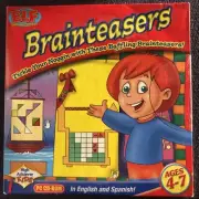 Elf Early Learning Fun Brainteasers Pc Cd Rom Ages 4-7