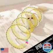 Cat Tunnel Spring Toy, Self Play Cat Toys Collapsible, Hunting Spiral Tunnel