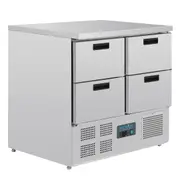 Polar G-Series 4 Drawer Counter Fridge 240Ltr - Under Bench Fridges (U638-A) - U638-A