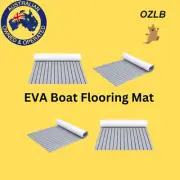 Seamanship EVA Boat Flooring Mat Foam Decking Sheet 240x90x0.6cm Light Grey