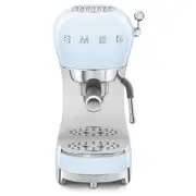 Smeg 50's Style Espresso Manual Coffee Machine (Pastel Blue)