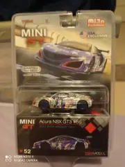 MINI GT 52 chase Acura NSX GT3 #86 "Uncle Sam" 2017 IMSA Watkins Glen