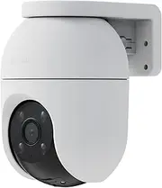 [EZVIZ] 3K Outdoor Security Camera, 360° PTZ WiFi Camera, AI-Human/Vehicle Detection, 2-Way Talk, Color Night Vision, Waterproof, One Click Return for Home Security Camera (C8c 5MP)
