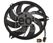 Radiator Fan FOR PEUGEOT 206 1.6 98->20 2A/C 2D 2E/K w/ AC Febi