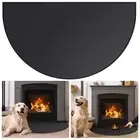 28x48 Inch Fireproof Fireplace Mat Hearth Rugs Protect Floors From Sparks Embers