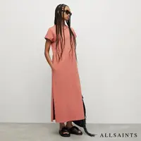 在飛比找momo購物網優惠-【ALLSAINTS】ANNA 休閒厚實純棉公羊頭骨T恤式長