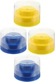 4Pcs Grinding Head Storage Box Nail Drill Bits Stand Nail Drill Display Containe