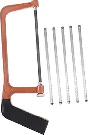 UPKOCH 1 Set Woodworking Hacksaw Mini Handsaw with Replaceable Blades Safe and Cutting Tool for DIY Projects and Creative Woodworking Activities