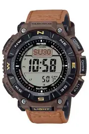 CASIO PRO TREK PRG-340L-5JF Climber Line Solar Compass Outdoor Digital Men Watch