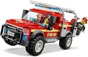 LEGO City Fire Chief Response Truck 60231 Building Kit, Vehicle Toy for 5+ Year Old Boys and Girls, 2019