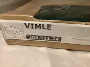 IKEA VIMLE COVER SLIPCOVER FOR OTTOMAN FOOTSTOOL Gunnared Green 303.511.24