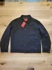 HUGO Black Patch-Pocket Button-Up Jacket Men's Size XL