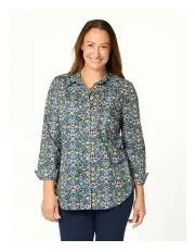 [Fella Hamilton] Aurora Liberty Long Sleeve Shirt in Multi