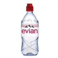 在飛比找松果購物優惠-Evian 天然礦泉水-運動瓶蓋 750ml/12入 (9.