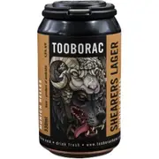Tooborac Shearer's Lager Can 330mL