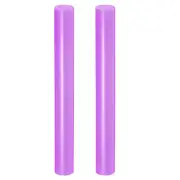 2pcs Acrylic Clay Roller 22.86cm x 2.5cm for Shaping Sculpting Purple