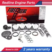350 Engine Rebuild Kit with Flat Tops FIT 67-85 Chevy SBC 350 5.7 V8 Truck & Car