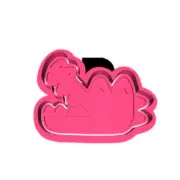 Crocodile Head - Cookie cutter and embosser stamp set *FREE AUS POST*