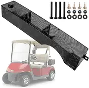 Roykaw Golf Cart Front Inner Basket Dash Storage Tray Organizer for EZGO TXT RXV/Club Car Precedent Onward Tempo/Yamaha Drive G29/i20, i40, i40L,Advanced EV Models-One Piece Solid Design