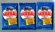 (3) Topps 1983 Michigan Test Pack Baseball Guaranteed Factory Sealed Wax